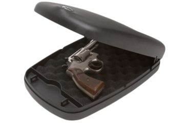 Image of Winchester Safes Defender by Keylock Handgun Safe, Flat Black, 1 gun capacity, D-KL-HS-9