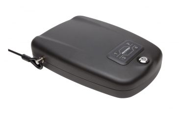 Image of Winchester Safes Defender by RFiD Handgun Safe, Flat Black, 1 gun capacity, D-RF-HS-9