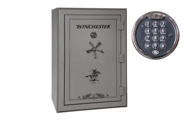 Image of Winchester Safes Legacy 44, 51 Gun Safe, 2.5 Hour Fire Rating, U.L. Listed Electronic Lock, Black, 43.8 cu Ft, L-5942-44-7-E