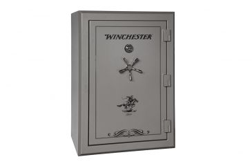 Image of Winchester Safes Legacy 44, 51 Gun Safe, 2.5 Hour Fire Rating, U.L. Listed Mechanical Lock, Black, 43.8 cu Ft, L-5942-44-7-M