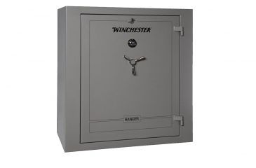 Image of Winchester Safes Ranger 54, Super Widebody 68 Gun Safe, 60 Min Fire Rating, U.L. Listed Mechanical Lock, Black, 54.5 cu. Ft, R-5955-54-7-M