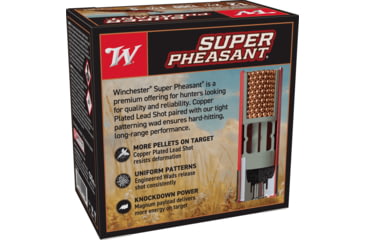 Image of Winchester Super Pheasant 12 Gauge 1 3/8 oz 2.75in Centerfire Shotgun Ammo, 25 Rounds, X12PH5