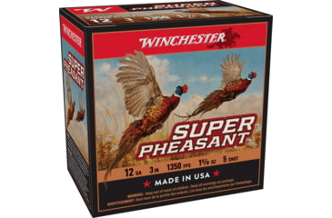 Image of Winchester Super Pheasant 12 Gauge 1 5/8 oz 3in Centerfire Shotgun Ammo, 25 Rounds, X123PH5