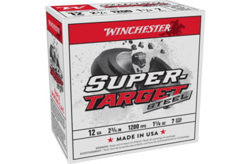 Image of Winchester Super-Target 12 Gauge1 1/4 oz 2-3/4 in Shotgun Ammo, 25 Round, TRGTL12S7