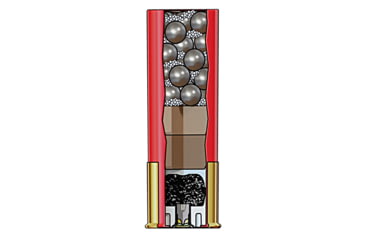 Image of Winchester Super-X 12ga. 2.75in 1250fps. 1bk 16-pellets Shotgun Ammo, 25 Rounds, XB121VP25