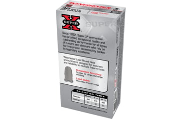 Image of Winchester Super-X HANDGUN .32 S&amp;W 85 grain Lead Round Nose Brass Cased Centerfire Pistol Ammo, 50 Rounds, X32SWP