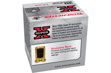 Image of Winchester Super-X HANDGUN .38 Special 0 grain Brass Cased Blank Ammo, 50 Rounds, 38SBLP