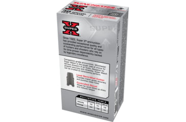 Image of Winchester Super-X HANDGUN .38 Special 158 grain Lead Semi-Wadcutter Centerfire Pistol Ammo, 50 Rounds, X38WCPSV