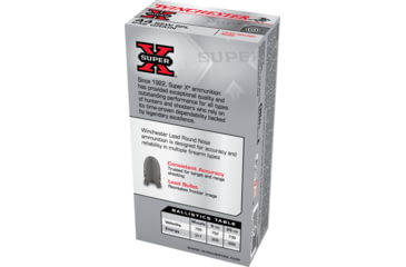 Image of Winchester Super-X HANDGUN .44 Special 246 grain Lead Round Nose Centerfire Pistol Ammo, 50 Rounds, X44SP