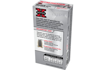 Image of Winchester Super-X HANDGUN 9x23mm Winchester 125 grain Silvertip Jacketed Hollow Point Brass Cased Centerfire Pistol Ammo, 50 Rounds, X923W