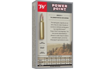 Image of Winchester Super-X RIFLE .303 British 180 grain Power-Point Brass Cased Centerfire Rifle Ammo, 20 Rounds, X303B1
