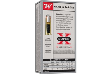 Image of Winchester Super-X RIFLE .44-40 Winchester 200 grain Power-Point Centerfire Rifle Ammo, 50 Rounds, X4440