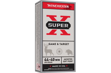 Image of Winchester Super-X RIFLE .44-40 Winchester 200 grain Power-Point Centerfire Rifle Ammo, 50 Rounds, X4440