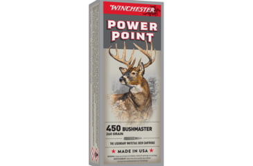 Image of Winchester Super-X RIFLE .450 Bushmaster 260 grain Power-Point Centerfire Rifle Ammo, 20 Rounds, X4501