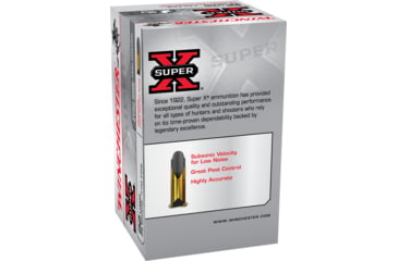 Image of Winchester Super-X RIMFIRE .22 Long Rifle 29 grain CB Match Lead Round Nose Rimfire Ammo, 50 Rounds, X22LRCBMA