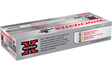 Image of Winchester Super-X RIMFIRE .22 Winchester Rimfire 45 grain Copper Plated Lead Flat Nose Rimfire Ammo, 50 Rounds, 22WRF