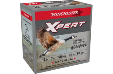 Image of Winchester Super-X Shotshell 12 Gauge 1 1/4 oz 3in Centerfire Shotgun Ammo, 25 Rounds, WEX123H1