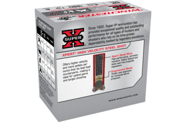 Image of Winchester Super-X Shotshell 12 Gauge 1 1/8 oz 2.75in Centerfire Shotgun Ammo, 25 Rounds, WE12GTH6