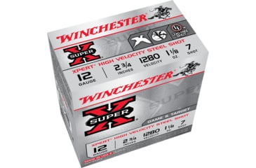 Image of Winchester Super-X Shotshell 12 Gauge 1 1/8 oz 2.75in Centerfire Shotgun Ammo, 25 Rounds, WE12GTH7