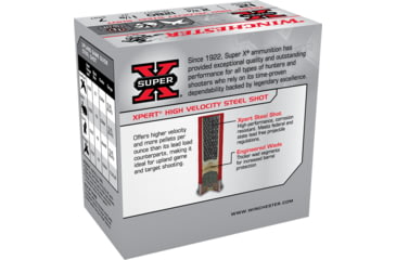 Image of Winchester Super-X Shotshell 12 Gauge 1 1/8 oz 2.75in Centerfire Shotgun Ammo, 25 Rounds, WE12GTH7
