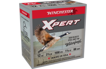 Image of Winchester Super-X Shotshell 12 Gauge 1 1/8 oz 2.75in Centerfire Shotgun Ammo, 25 Rounds, WEX12HBB