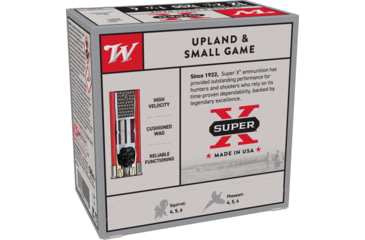 Image of Winchester Super-X Shotshell 12 Gauge 1 1/8 oz 2.75in Centerfire Shotgun Ammo, 25 Rounds, XU12H4