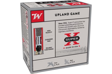 Image of Winchester Super-X Shotshell 12 Gauge 1 1/8 oz 2.75in Centerfire Shotgun Ammo, 25 Rounds, XU12H8