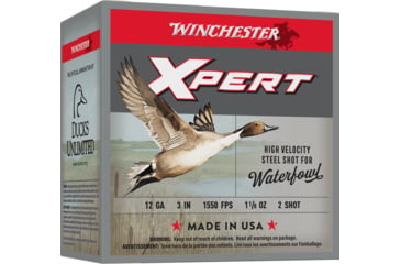 Image of Winchester Super-X Shotshell 12 Gauge 1 1/8 oz 3in Centerfire Shotgun Ammo, 25 Rounds, WEX1232