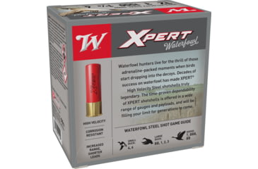 Image of Winchester Super-X Shotshell 12 Gauge 1 1/8 oz 3in Centerfire Shotgun Ammo, 25 Rounds, WEX1234