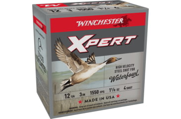 Image of Winchester Super-X Shotshell 12 Gauge 1 1/8 oz 3in Centerfire Shotgun Ammo, 25 Rounds, WEX1234
