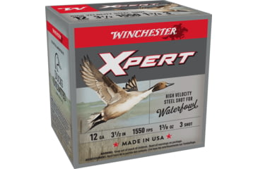 Image of Winchester Super-X Shotshell 12 Gauge 1 3/8 oz 3.5in Centerfire Shotgun Ammo, 25 Rounds, WEX12L3