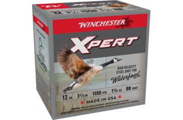Image of Winchester Super-X Shotshell 12 Gauge 1 3/8 oz 3.5in Centerfire Shotgun Ammo, 25 Rounds, WEX12LBB