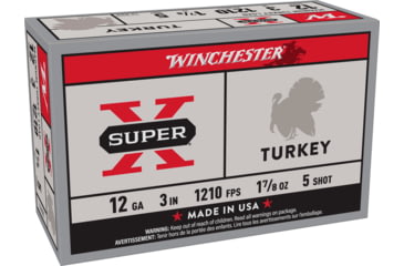 Image of Winchester Super-X Shotshell 12 Gauge 1 7/8 oz 3in Centerfire Shotgun Ammo, 10 Rounds, X123MT5