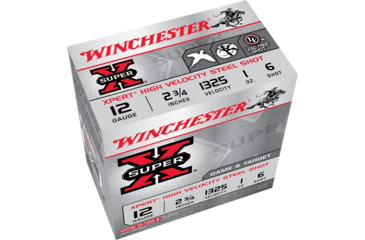 Image of Winchester Super-X Shotshell 12 Gauge 1 oz 2.75in Centerfire Shotgun Ammo, 100 Rounds, WE12GTVP6
