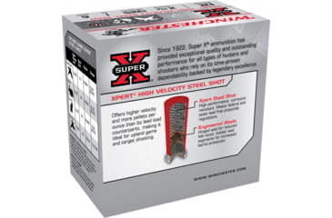 Image of Winchester Super-X Shotshell 12 Gauge 1 oz 2.75in Centerfire Shotgun Ammo, 100 Rounds, WE12GTVP6