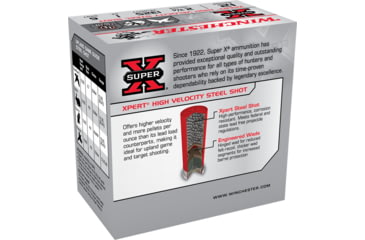 Image of Winchester Super-X Shotshell 12 Gauge 1 oz 2.75in Centerfire Shotgun Ammo, 25 Rounds, WE12GT6