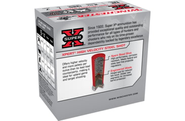 Image of Winchester Super-X Shotshell 12 Gauge 1 oz 2.75in Centerfire Shotgun Ammo, 25 Rounds, WE12GT7