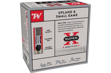 Image of Winchester Super-X Shotshell 12 Gauge 1 oz 2.75in Centerfire Shotgun Ammo, 25 Rounds, XU126