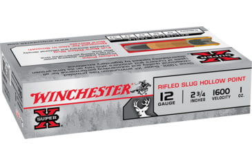 Image of Winchester Super-X Shotshell 12 Gauge 1 oz 2.75in Centerfire Shotgun Slug Ammo, 15 Rounds, X12RS15VP