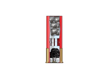 Image of Winchester Super-X Shotshell 12 Gauge 18 Pellets 3.5in Centerfire Shotgun Buckshot Ammo, 5 Rounds, XB12L00