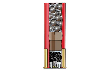Image of Winchester Super-X Shotshell 12 Gauge 24 Pellets 3in Centerfire Shotgun Buckshot Ammo, 5 Rounds, XB1231