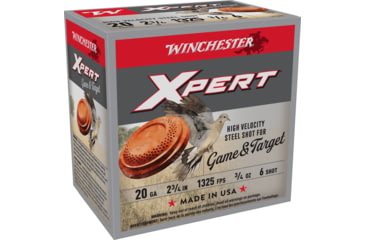 Image of Winchester Super-X Shotshell 20 Gauge 3/4 oz 2.75in Centerfire Shotgun Ammo, 25 Rounds, WE20GT6