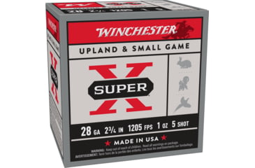 Image of Winchester Super-X Shotshell 28 Gauge 1 oz 2.75in Centerfire Shotgun Ammo, 25 Rounds, X28H5