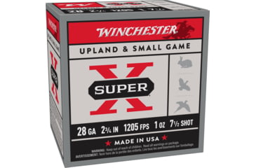 Image of Winchester Super-X Shotshell 28 Gauge 1 oz 2.75in Centerfire Shotgun Ammo, 25 Rounds, X28H7