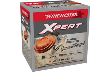 Image of Winchester Super-X Shotshell 28 Gauge 5/8 oz 2.75in Centerfire Shotgun Ammo, 25 Rounds, WE28GT7