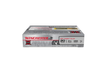 Image of Winchester Super-X Shotshell BRI 20 Gauge 5/8 oz 2.75in Centerfire Shotgun Slug Ammo, 5 Rounds, XRS20