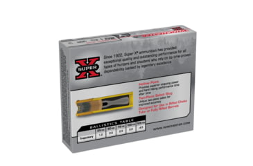 Image of Winchester Super-X Shotshell BRI 20 Gauge 5/8 oz 2.75in Centerfire Shotgun Slug Ammo, 5 Rounds, XRS20