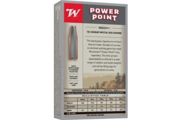 Image of Winchester SUPER X SUBSONIC EXPANDING .308 Winchester 185 grain Copper Plated Hollow Point Centerfire Rifle Ammo, 20 Rounds, X308SUBX