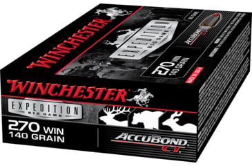 Image of Winchester Supreme 270 Win 140 gr AccuBond CT S270CT, S270CT