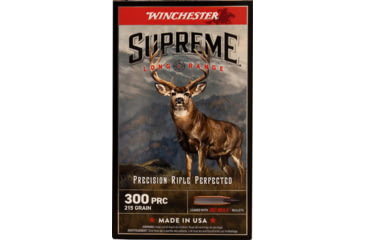 Image of Winchester Supreme Long Range .300 PRC 195 Grain Jacketed Soft Point Rifle Ammo, 20 Rounds, S300PBC